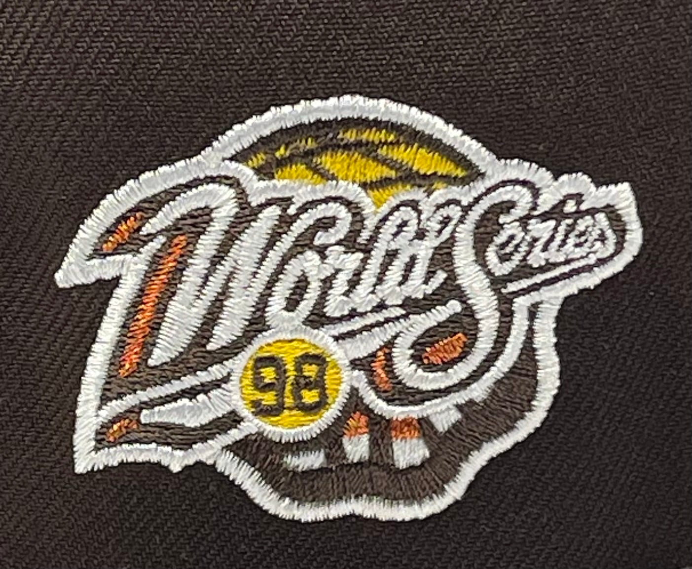 SAN DIEGO (BROWN) "1998 WORLD SERIES" NEW ERA 59FIFTY FITTED