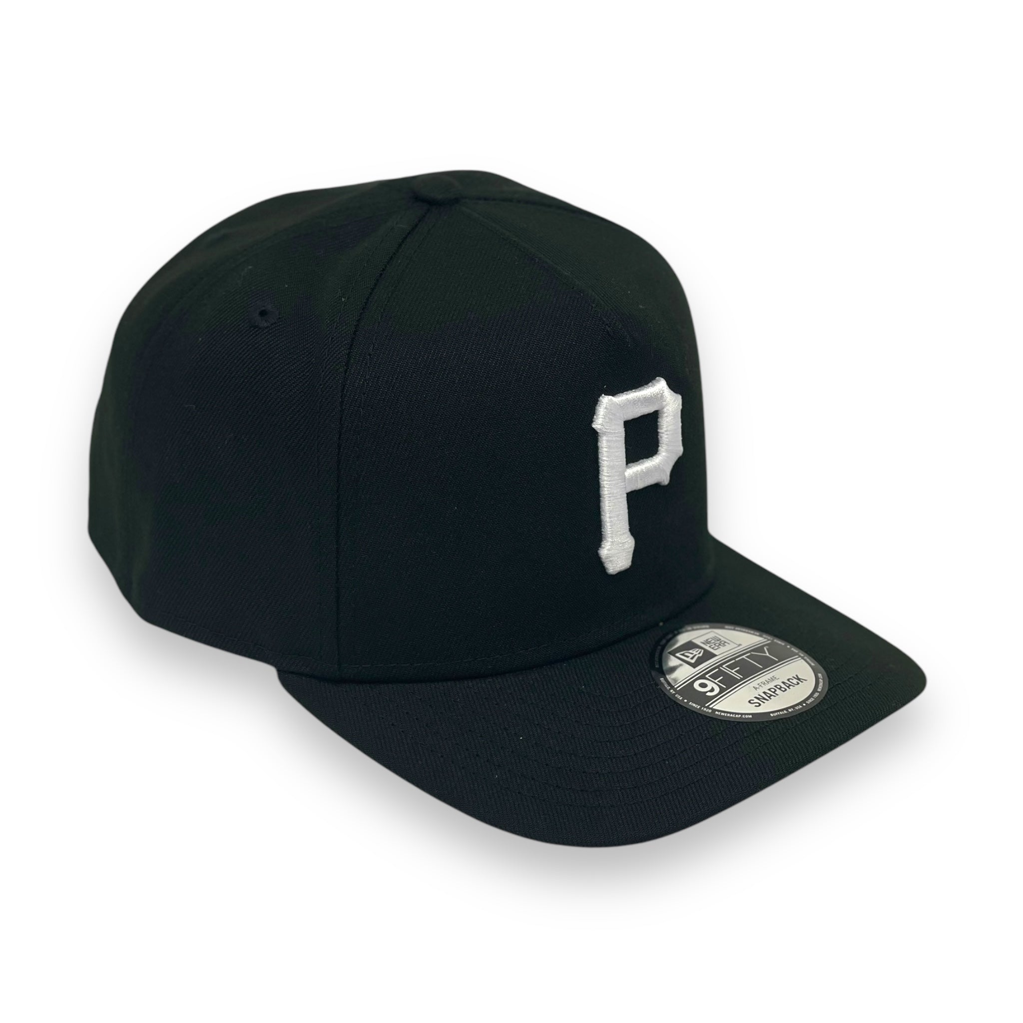 PITTSBURGH PIRATES (BLACK) AFRAME NEW ERA 9FIFTY SNAPBACK