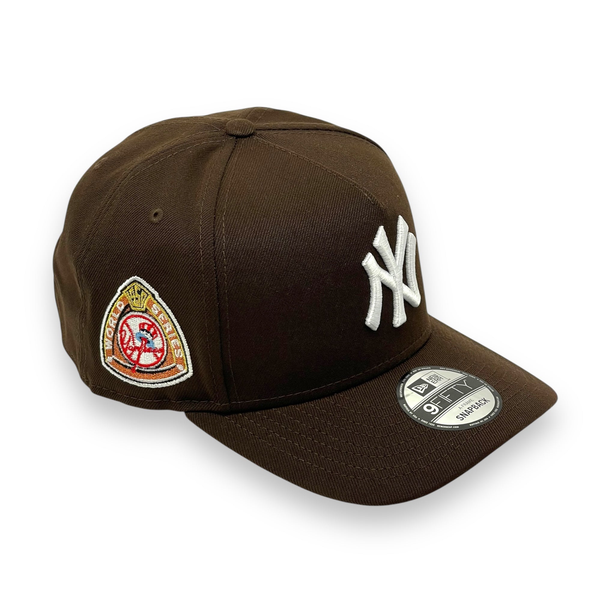 NEW YORK YANKEES (BROWN) (1950 WORLD SERIES) "9FIFTY AFRAME" NEW ERA SNAPBACK
