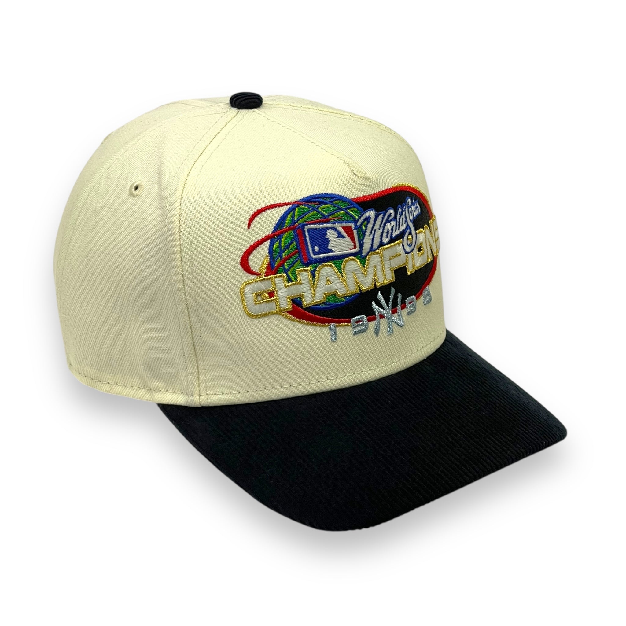 NEW YORK YANKEES (OFF-WHITE) (1998 WS CHAMPS) "9FIFTY AFRAME" NEW ERA SNAPBACK