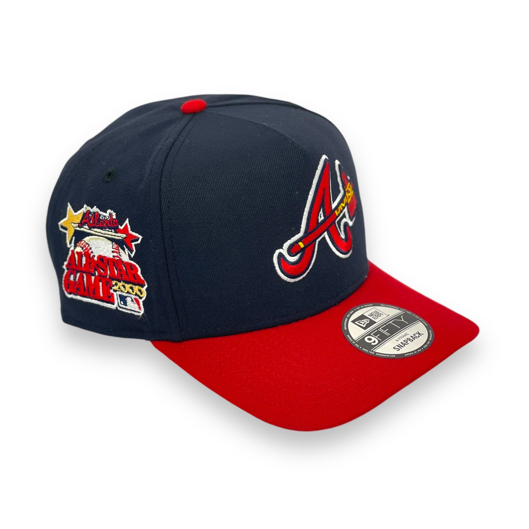 ATLANTA BRAVES (NAVY/RED) (2000 ASG) "9FIFTY AFRAME" NEW ERA SNAPBACK