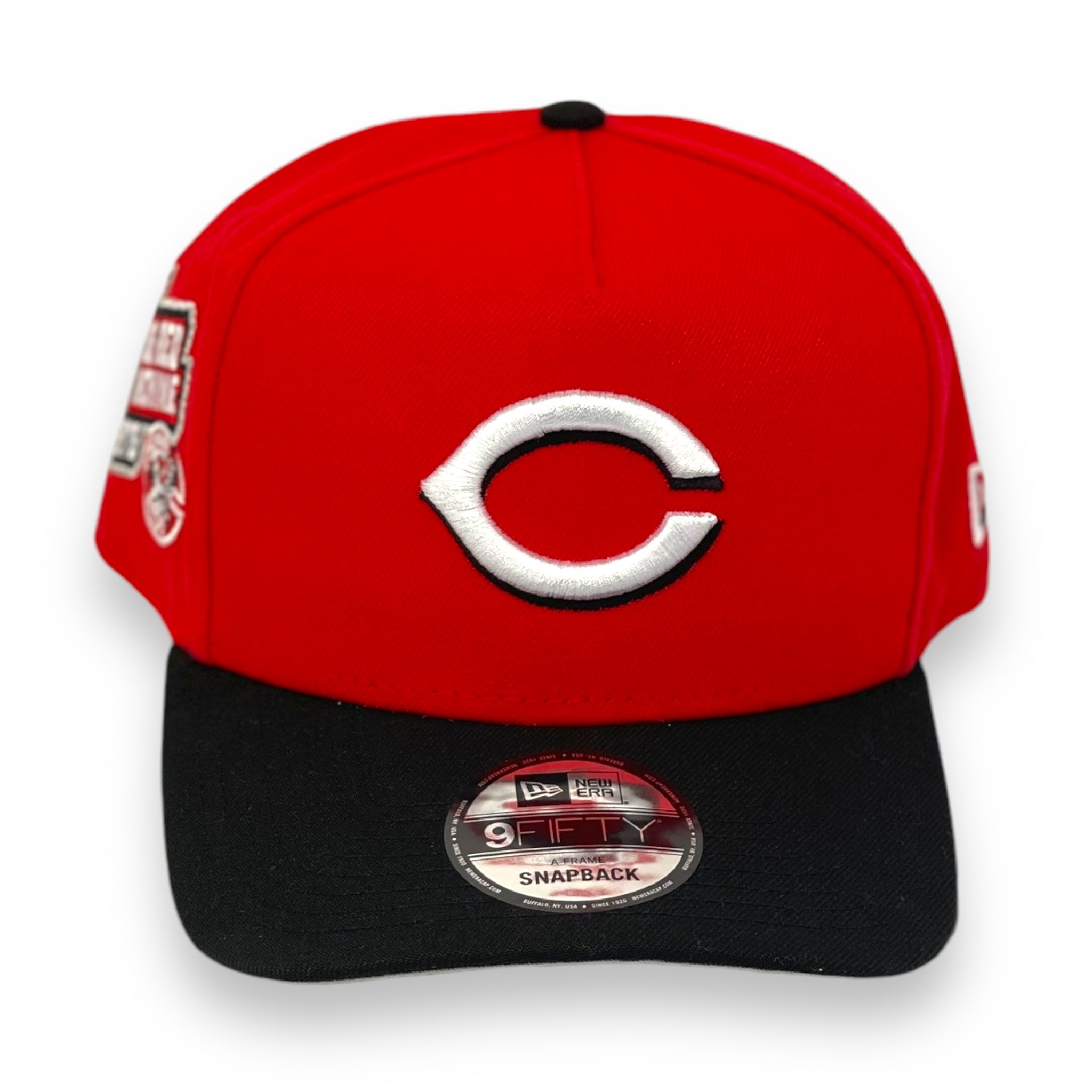CINCINATTI REDS (RED/BLACK) (1975 BIG RED MACHINE) "9FIFTY AFRAME" NEW ERA SNAPBACK