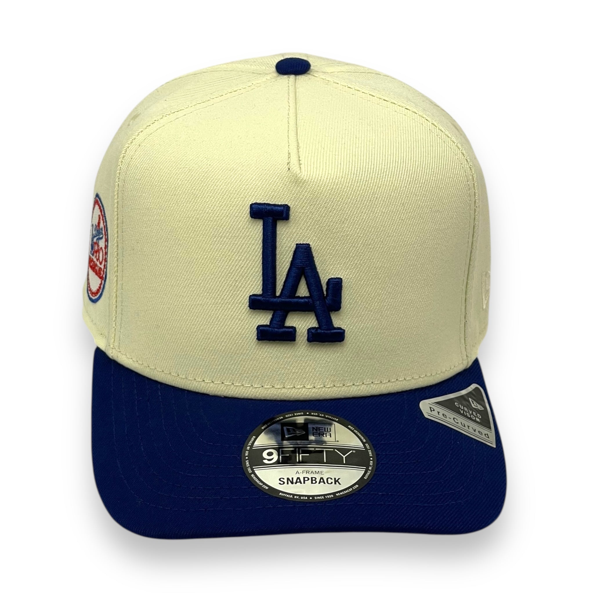 LOS ANGELES DODGERS (OFF-WHITE) (1980 ALLSTARGAME) "9FIFTY AFRAME" NEW ERA SNAPBACK