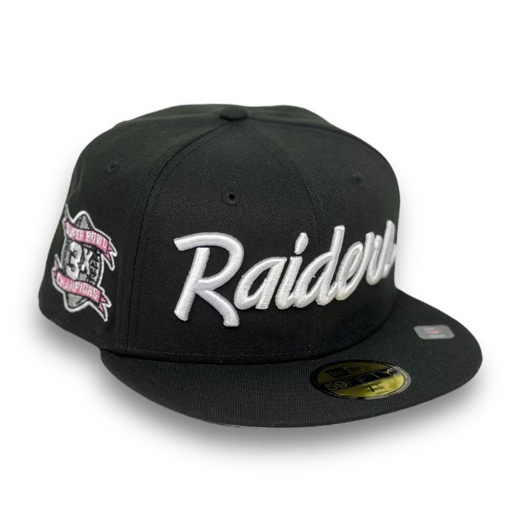 OAKLAND RAIDERS (3X SUPERBOWL CHAMPS) NEW ERA 59FIFTY FITTED