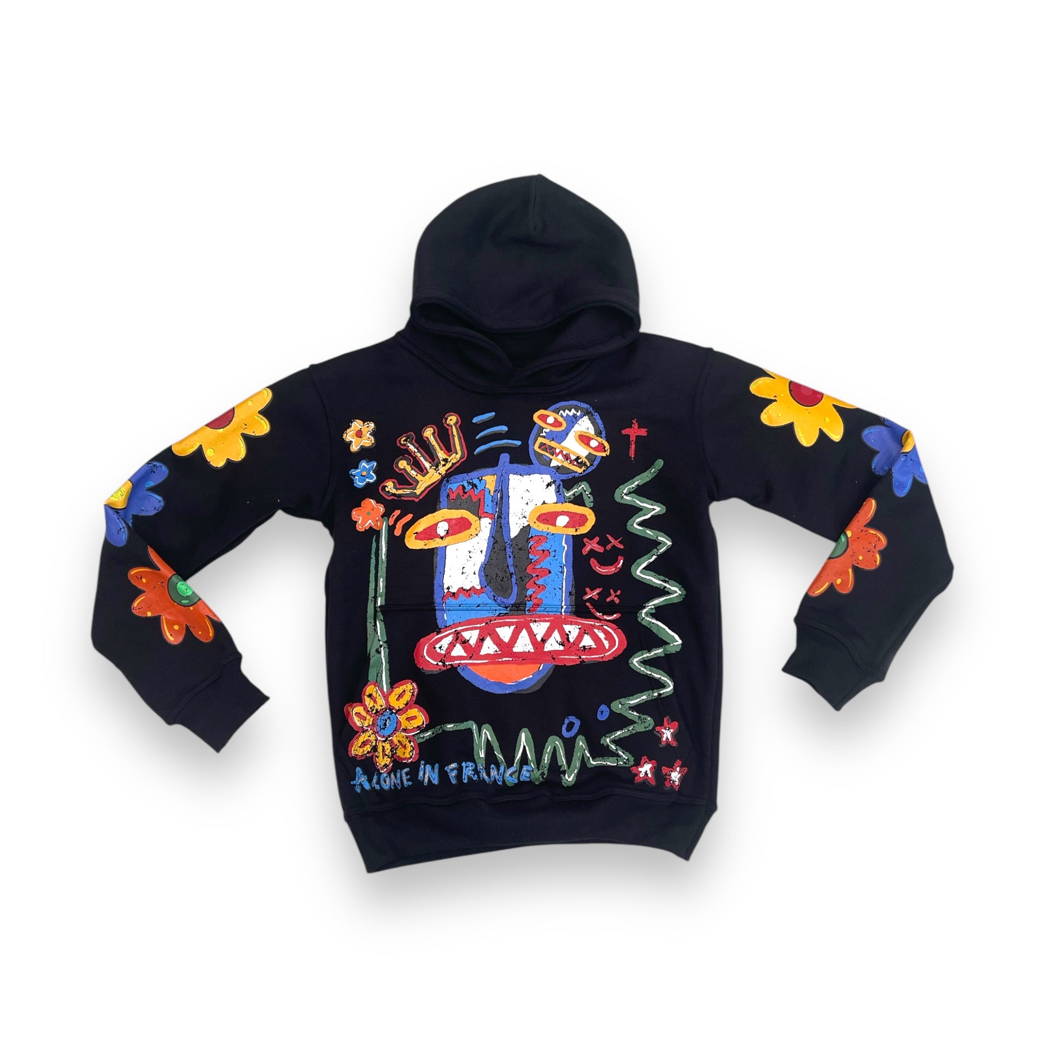 ALONE IN FRANCE WORLD TOUR (BLACK) HOODIE