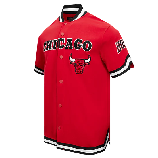 PRO STANDARD CHICAGO BULLS (RED) CLASSIC WARMUP JACKET