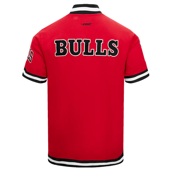 PRO STANDARD CHICAGO BULLS (RED) CLASSIC WARMUP JACKET