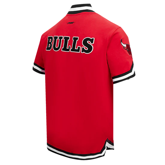 PRO STANDARD CHICAGO BULLS (RED) CLASSIC WARMUP JACKET