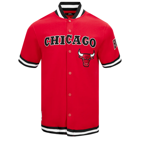 PRO STANDARD CHICAGO BULLS (RED) CLASSIC WARMUP JACKET – 4ucaps.com