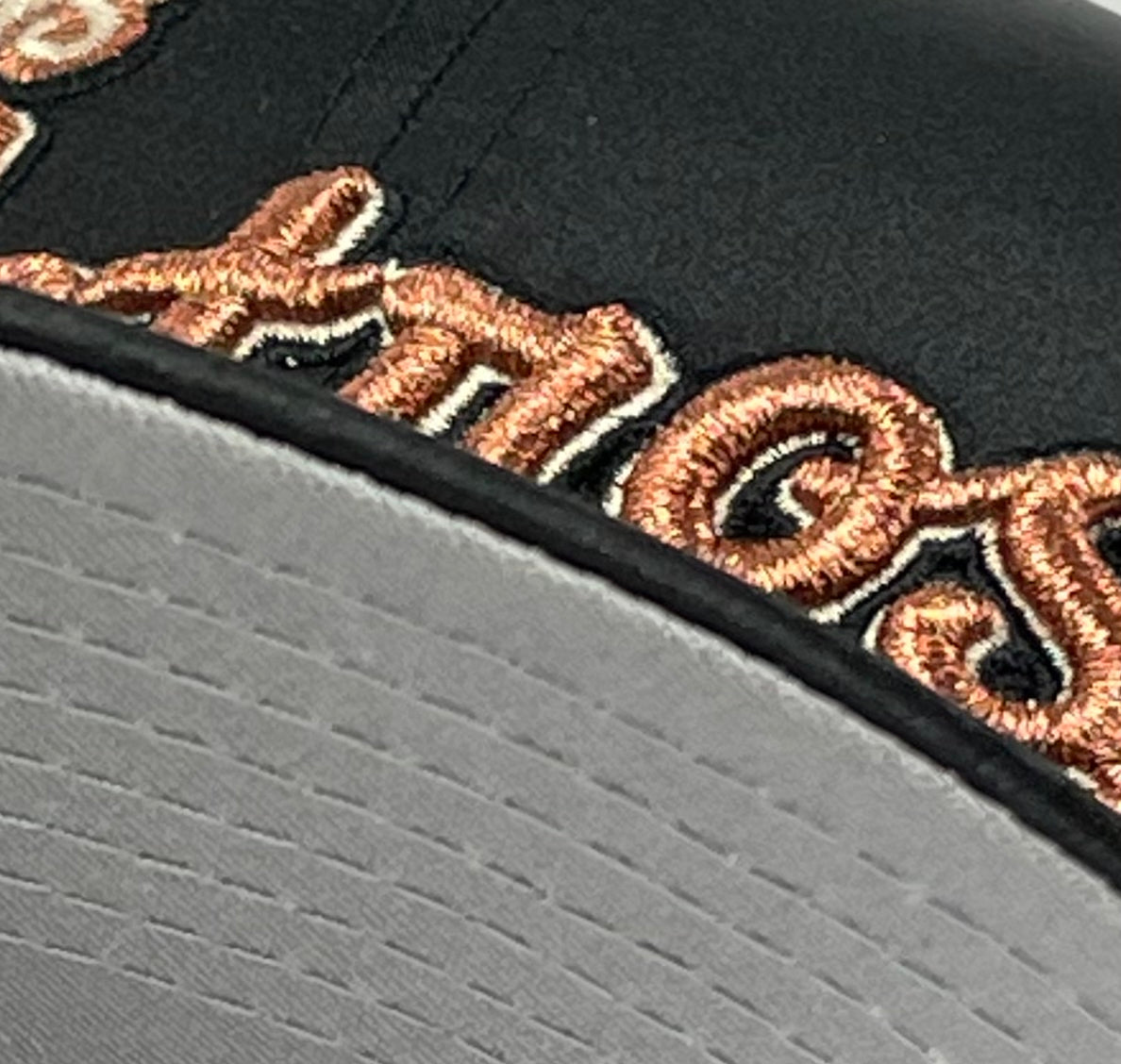 HOUSTON ASTROS (BLACK) "SATIN COLLECTION" NEW ERA 59FIFTY FITTED