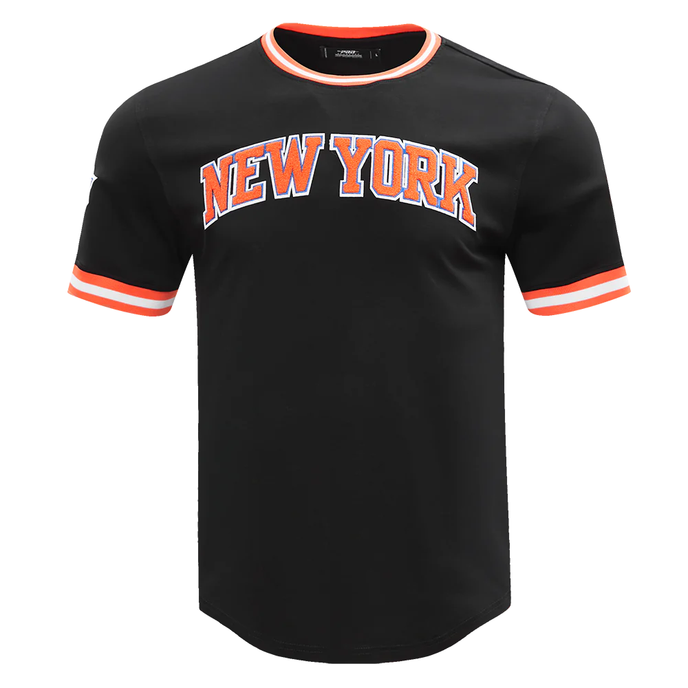 PRO STANDARD NEW YORK KNICKS (BLACK) CLASSIC CHENILLE TEE (152756-BLK)
