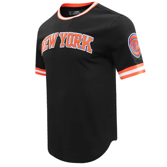 PRO STANDARD NEW YORK KNICKS (BLACK) CLASSIC CHENILLE TEE (152756-BLK)