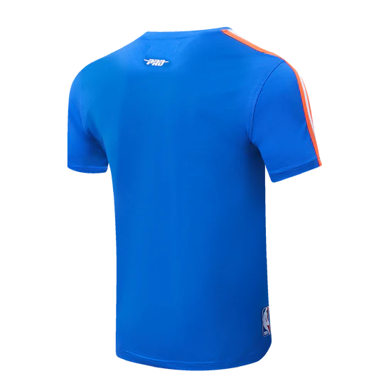 PRO STANDARD NEW YORK KNICKS RETRO CLASSIC SJ STRIPED (ROYAL) TEE  (156099-RYO)