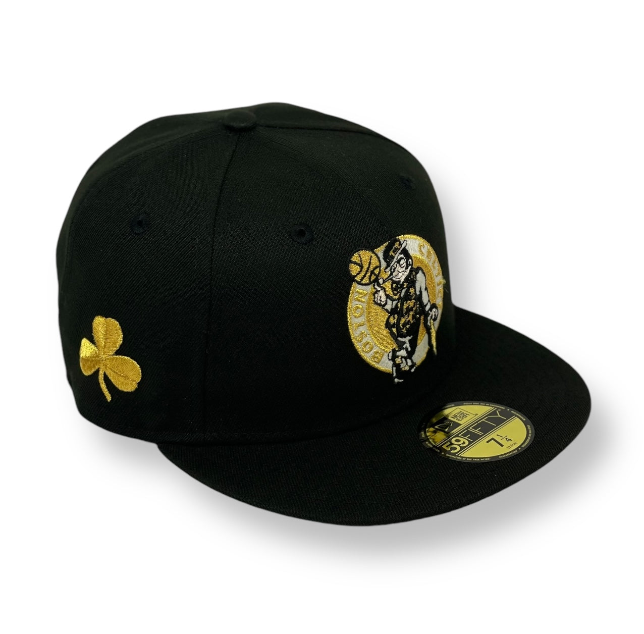 BOSTON CELTICS (BLACK/GOLD) NEW ERA 59FIFTY FITTED –