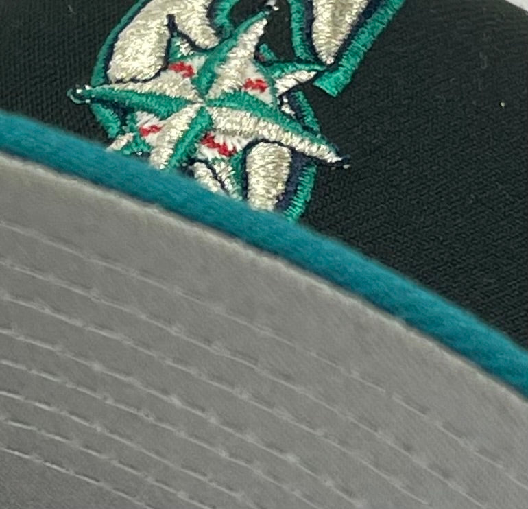 "KIDS" SEATTLE MARINERS (BLACK)(30TH ANN ) NEW ERA 59FIFTY FITTED