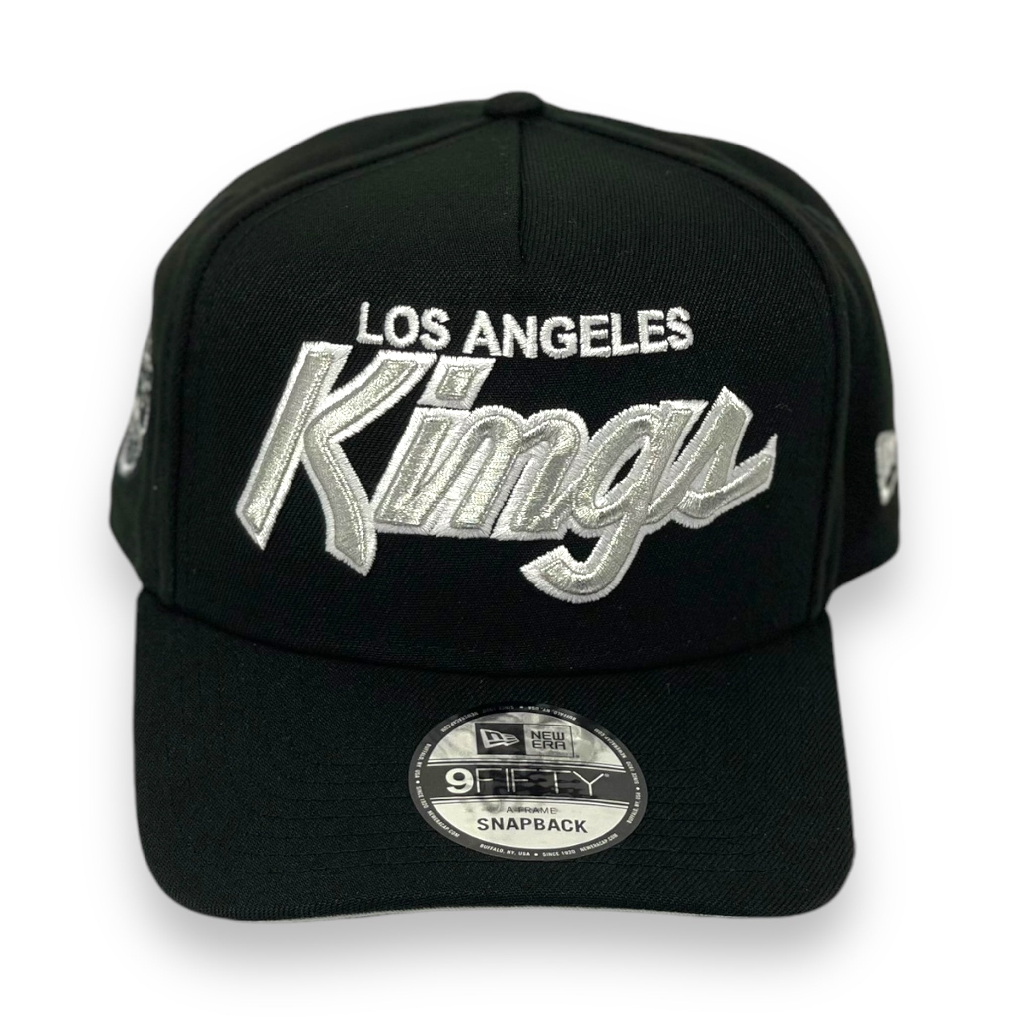 LOS ANGELES KINGS (BLACK) (25TH ANN) "9FIFTY AFRAME" NEW ERA SNAPBACK