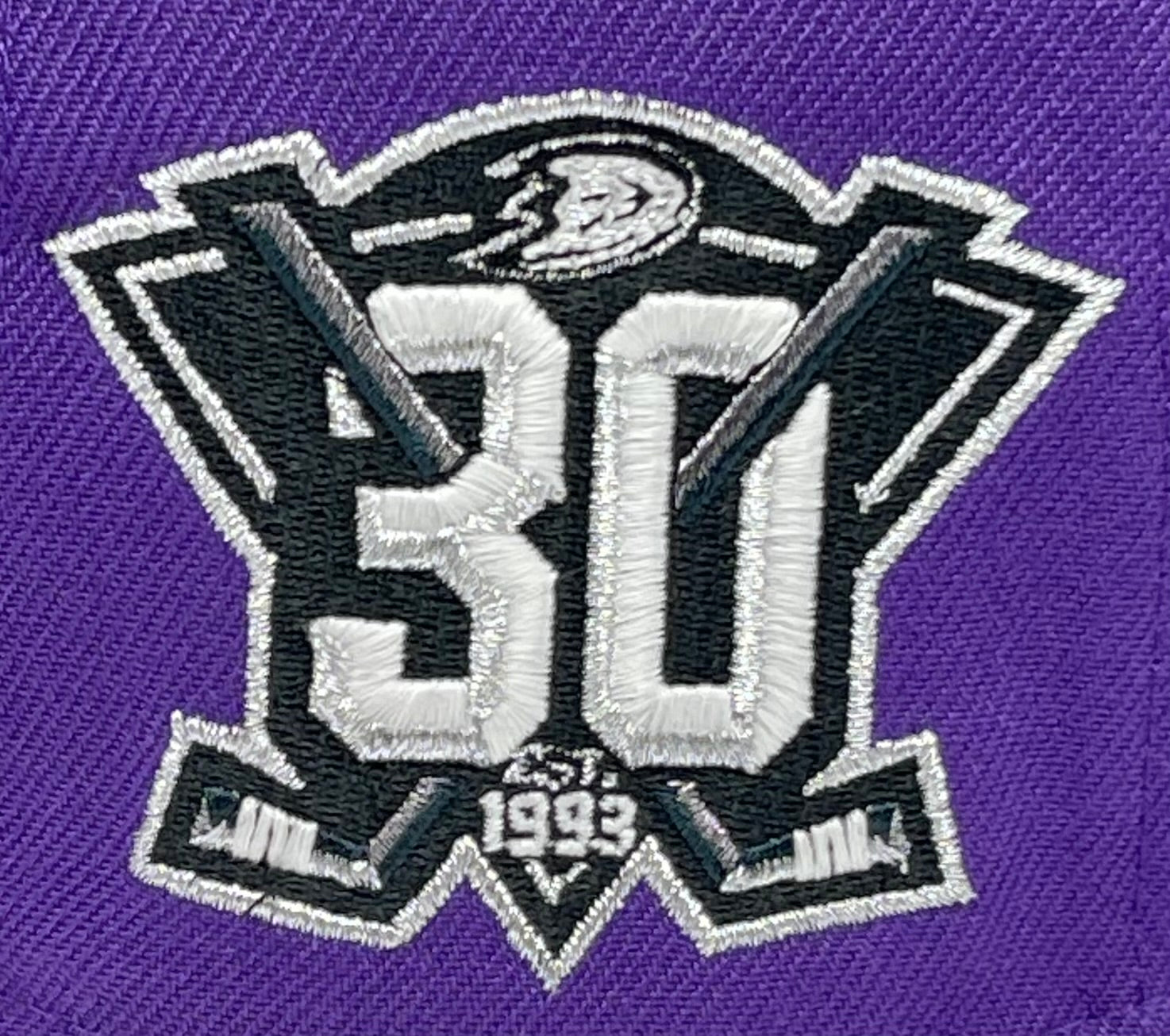 ANAHEIM MIGHTY DUCKS (PURPLE) (30TH ANN) NEW ERA 59FIFTY FITTED