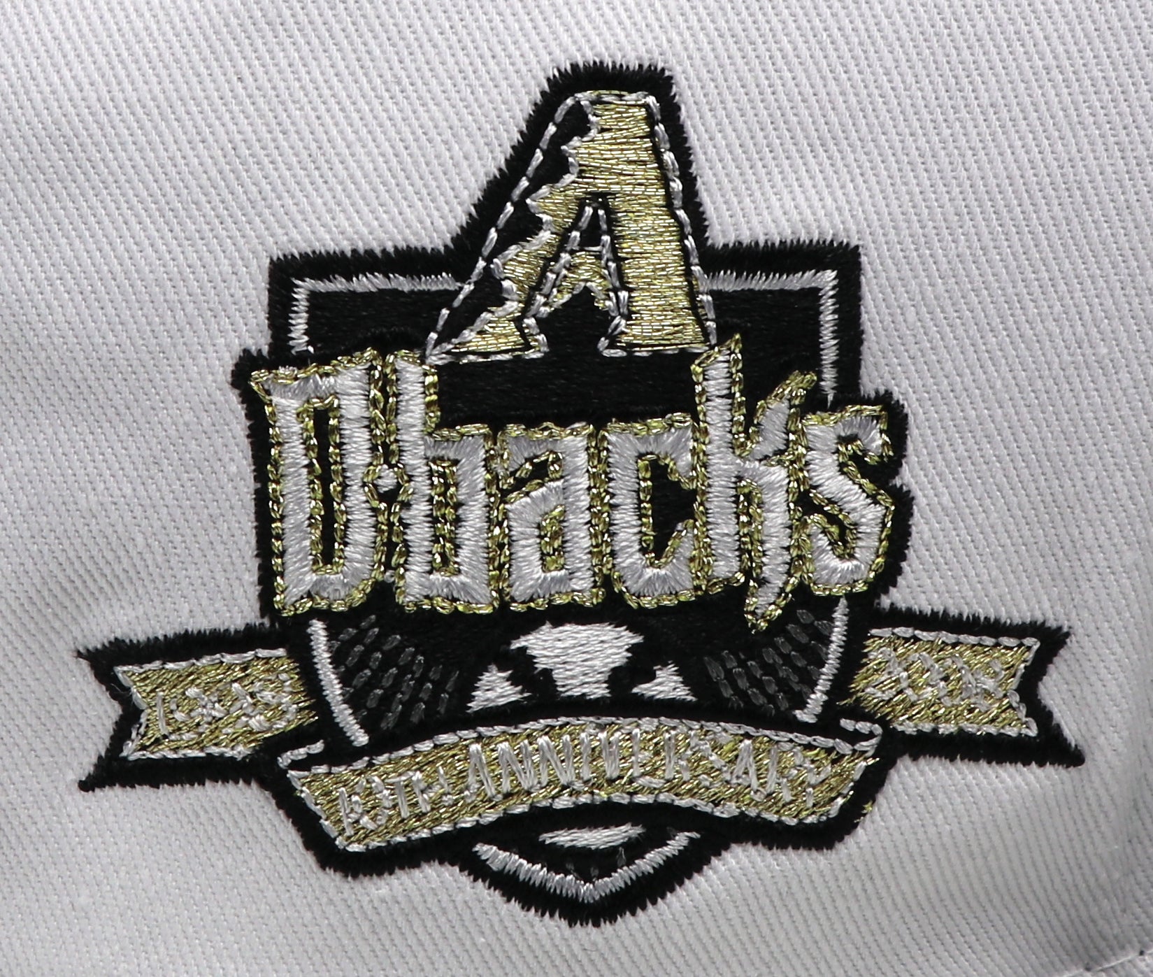 ARIZONA DIAMONDBACKS (10TH ANNIVERSARY) NEW ERA 59FIFTY FITTED (GOLD UNDER VISOR)