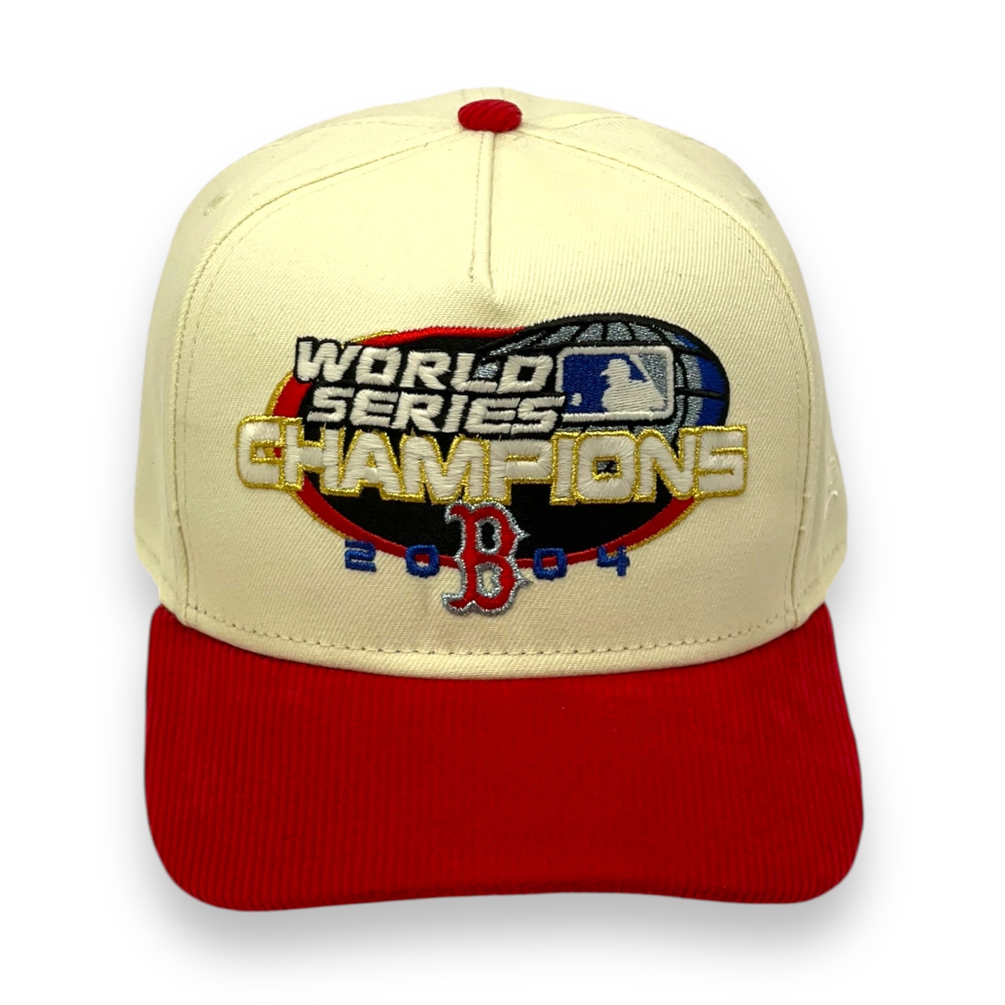 BOSTON REDSOX (OFF-WHITE) (2005 WORLD SERIES) "9FIFTY AFRAME" NEW ERA SNAPBACK