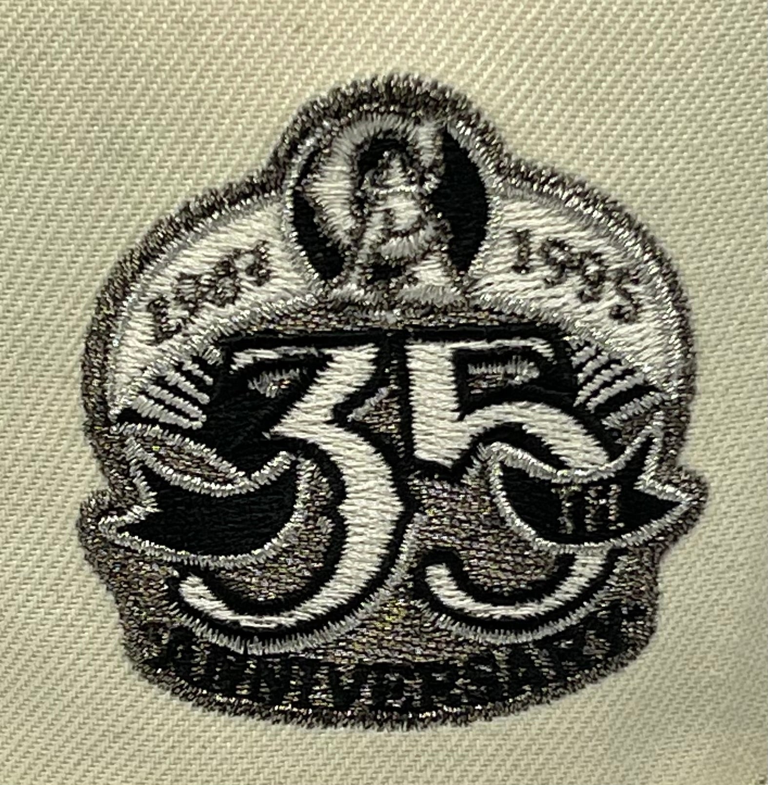 LOS ANGELES ANGELS (CHROME) "35TH ANN" NEW ERA 59FIFTY FITTED