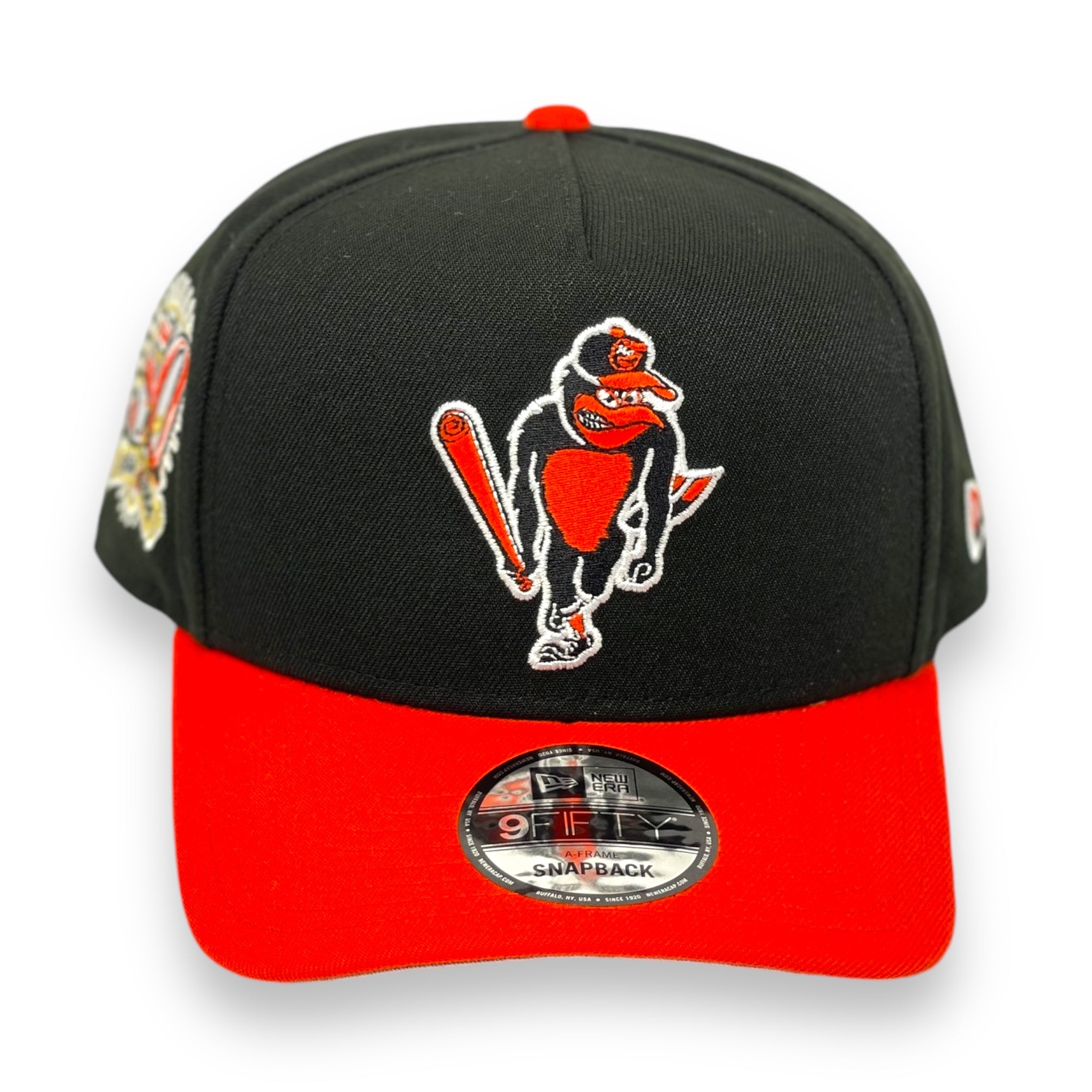 BALTIMORE ORIOLES (50TH ANN) "9FIFTY AFRAME" NEW ERA SNAPBACK