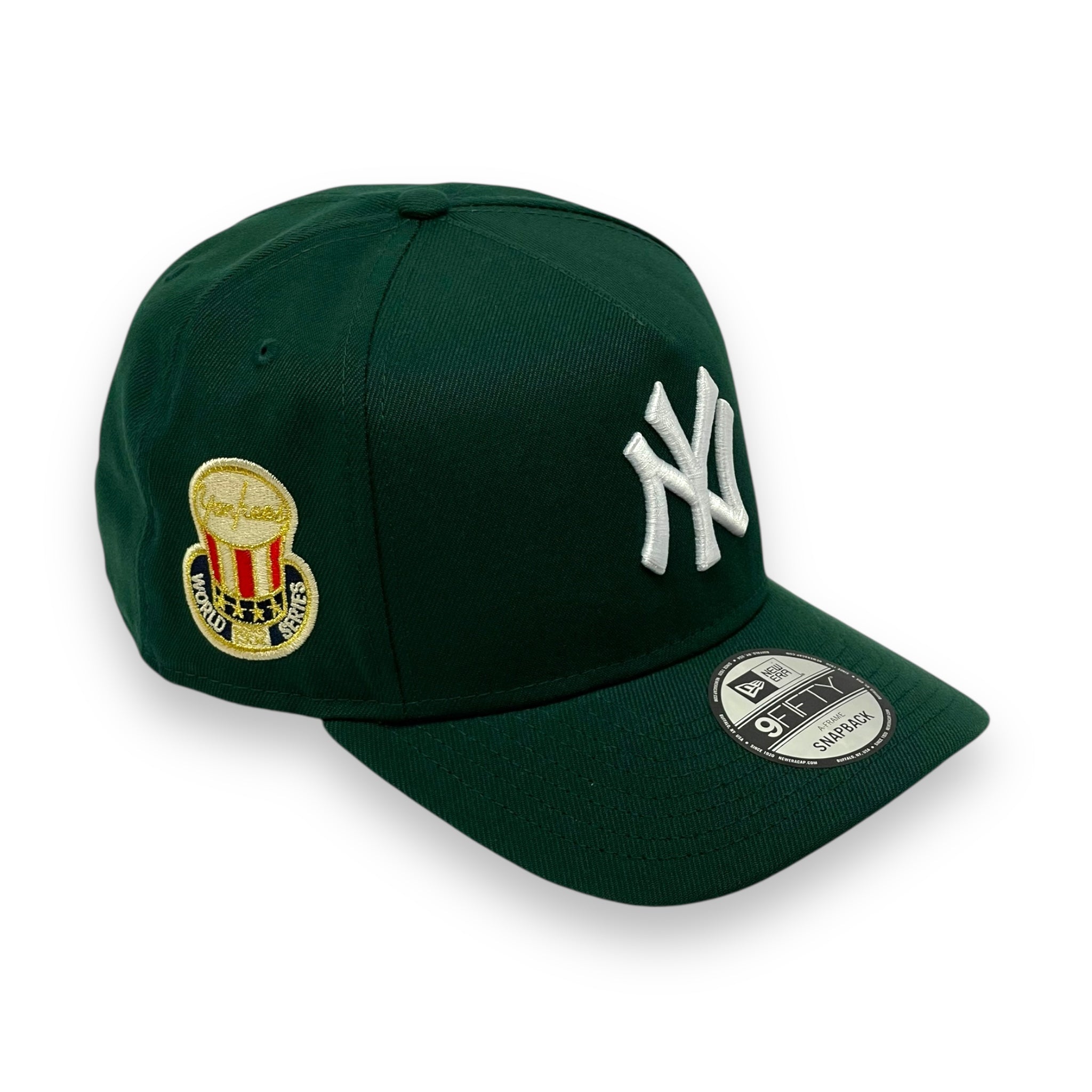 NEW YORK YANKEES (DK-GREEN) (1952 WORLD SERIES) "9FIFTY AFRAME" NEW ERA SNAPBACK
