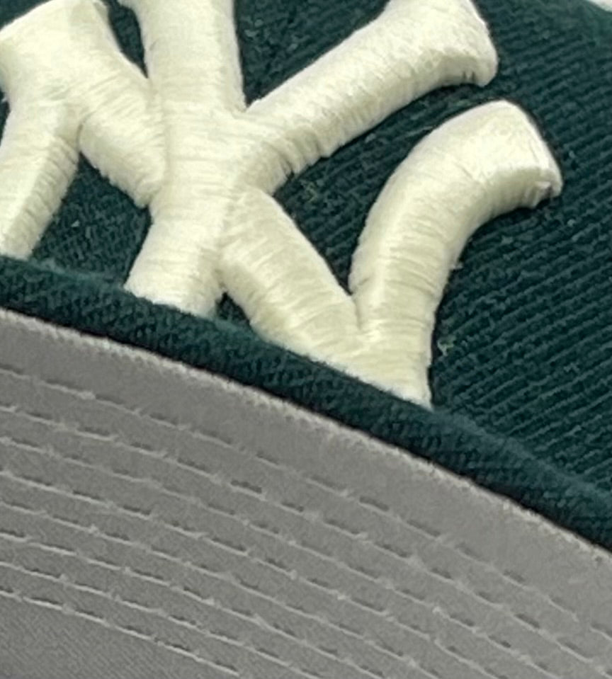 NEW YORK YANKEES (DK-GREEN) "1976 WORLD SERIES" NEW ERA 59FIFTY FITTED