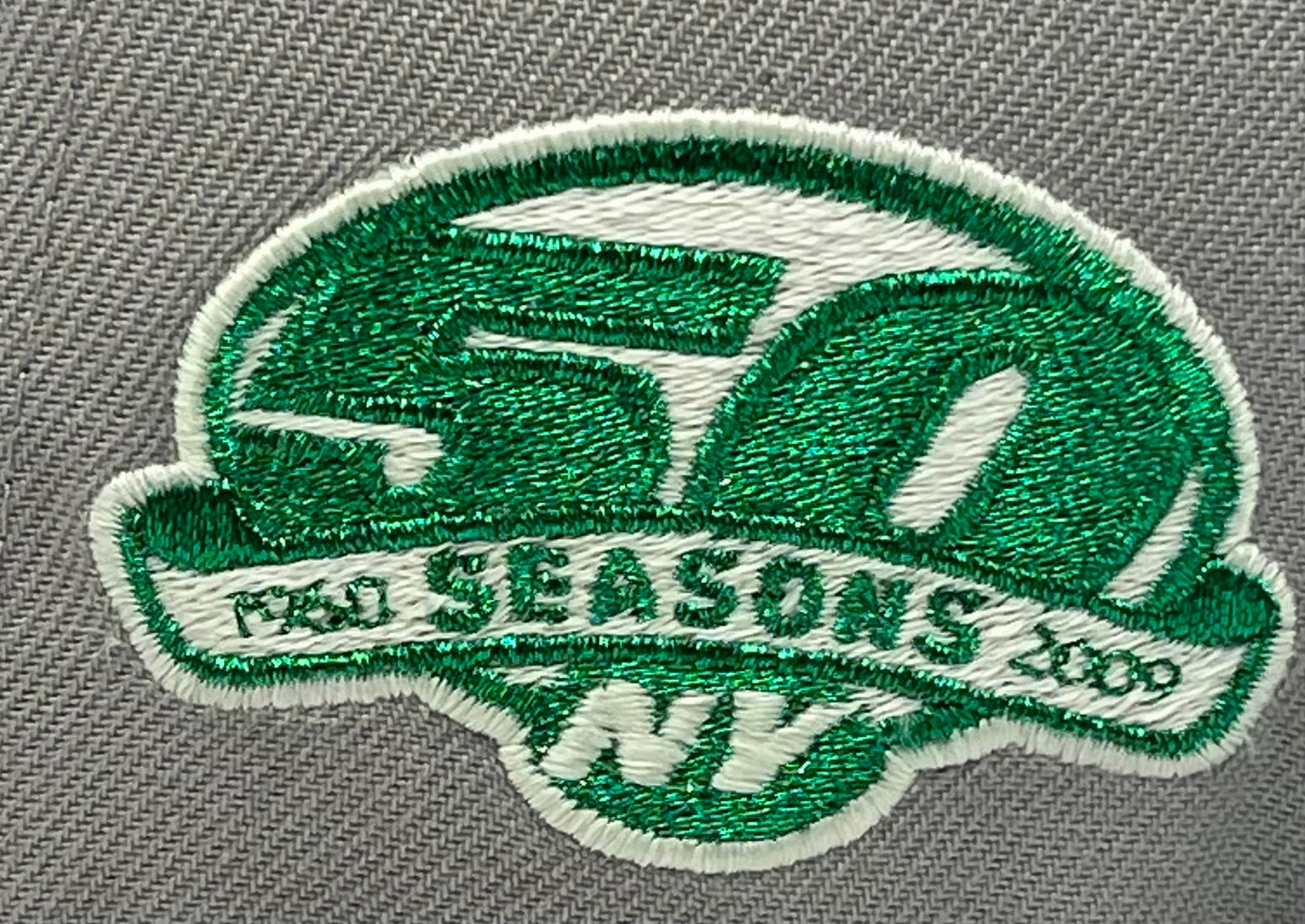 (KIDS) NEW YORK JETS (GREY) "50TH SEASON" NEW ERA 59FIFTY FITTED