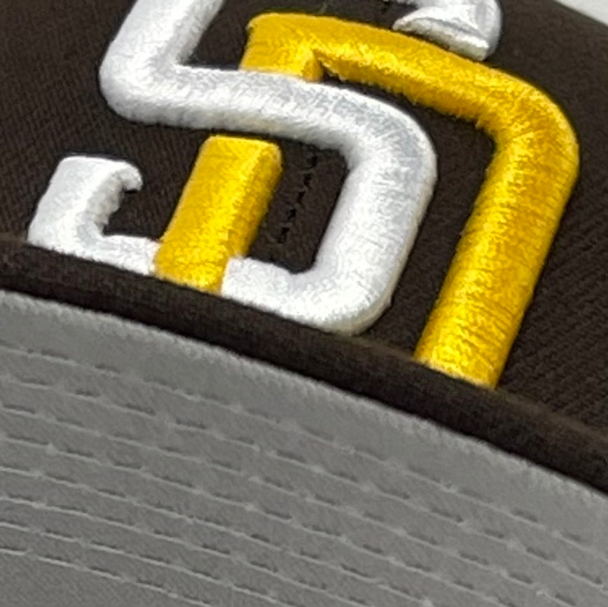 SAN DIEGO (BROWN) "1998 WORLD SERIES" NEW ERA 59FIFTY FITTED