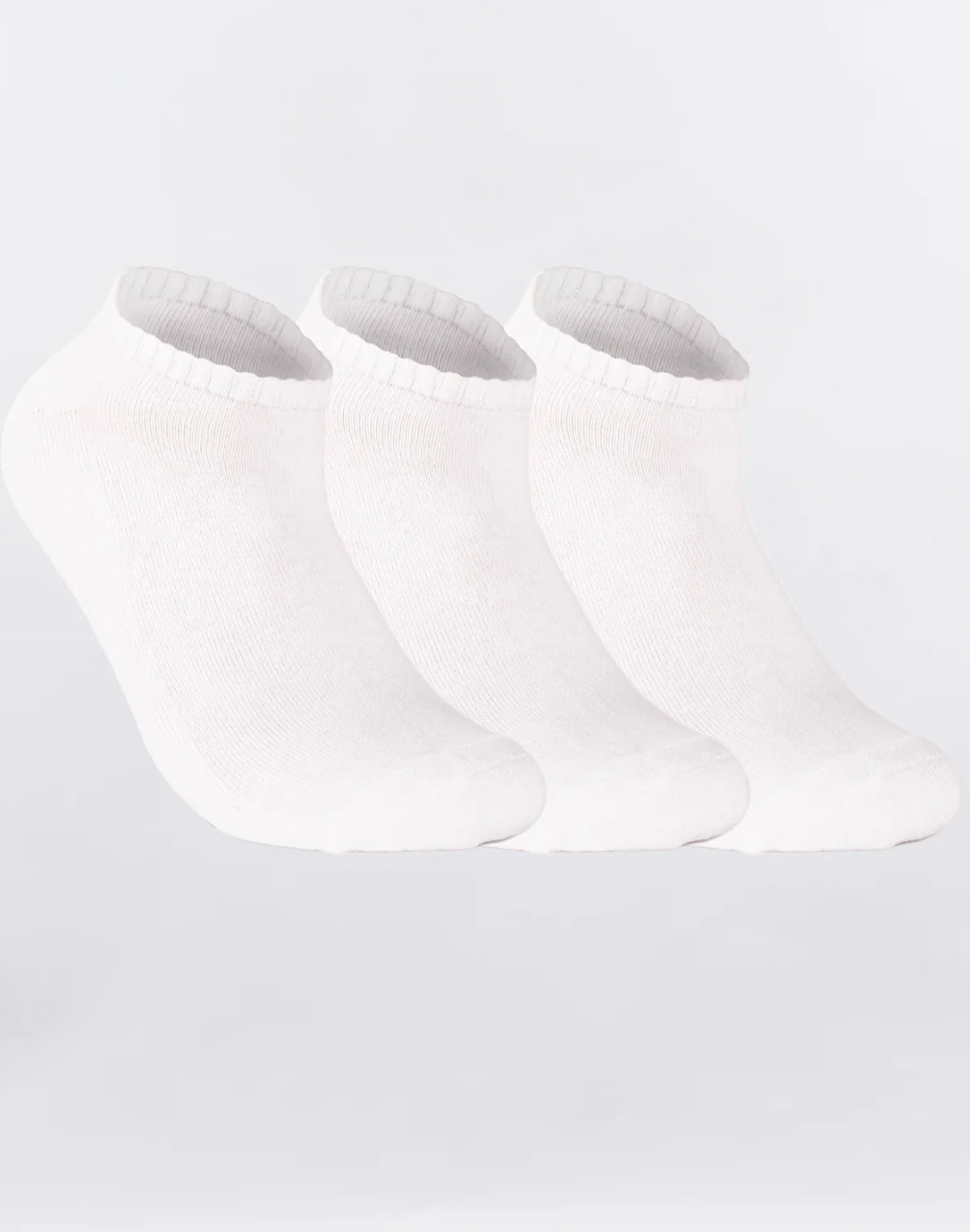 CITY LAB ATHLETIC LO-CUT WHITE SOCKS