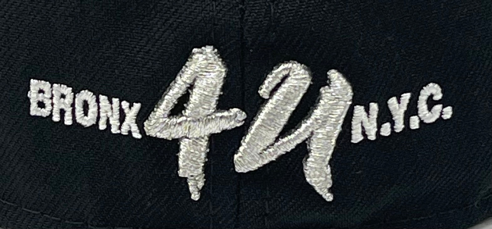 4UCAPS (BLACK) " UPSIDE DOWN BRONX" NEW ERA 59FIFTY FITTED