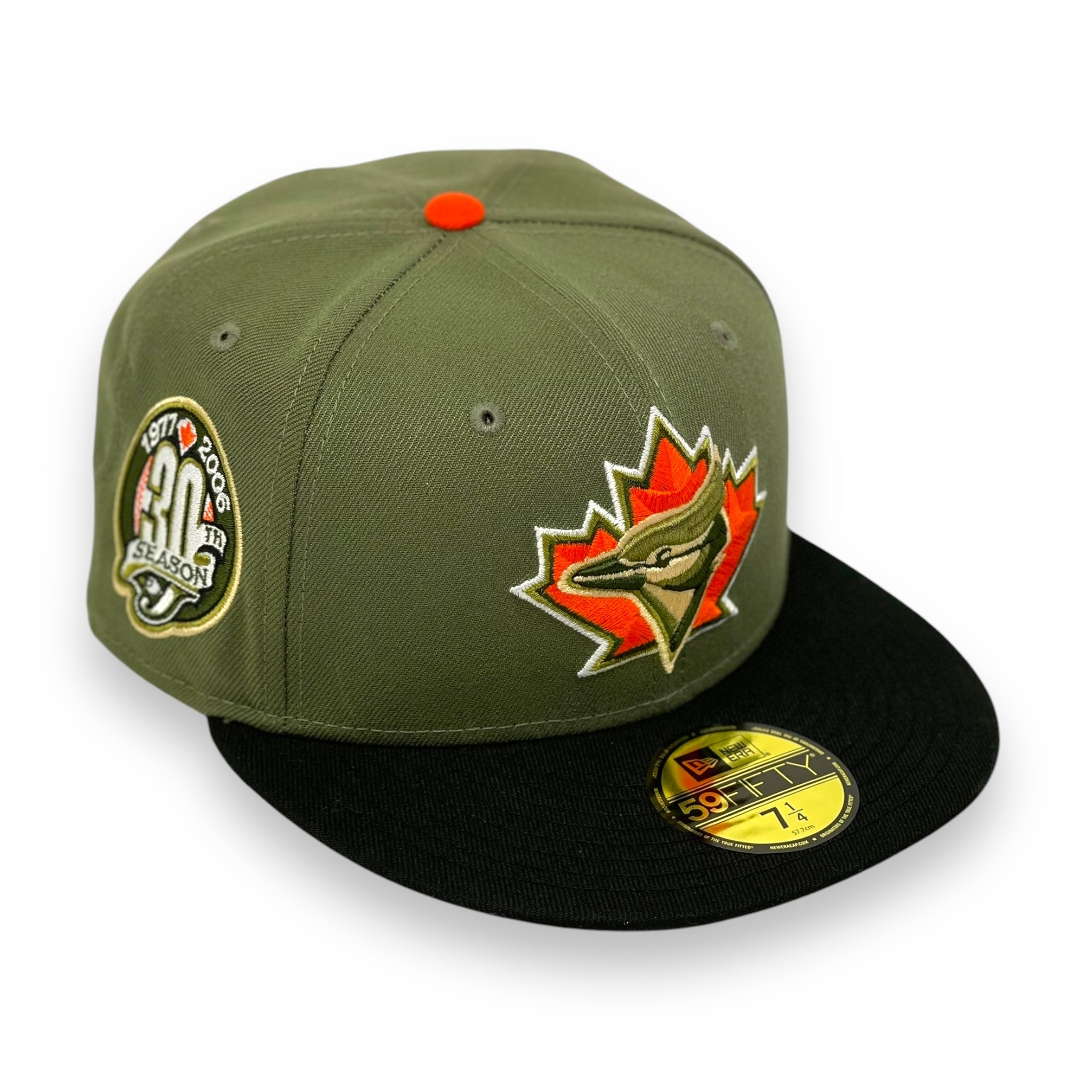 TORONTO BLUEJAYS (OLIVE) "30TH ANN" NEW ERA 59FIFTY FITTED
