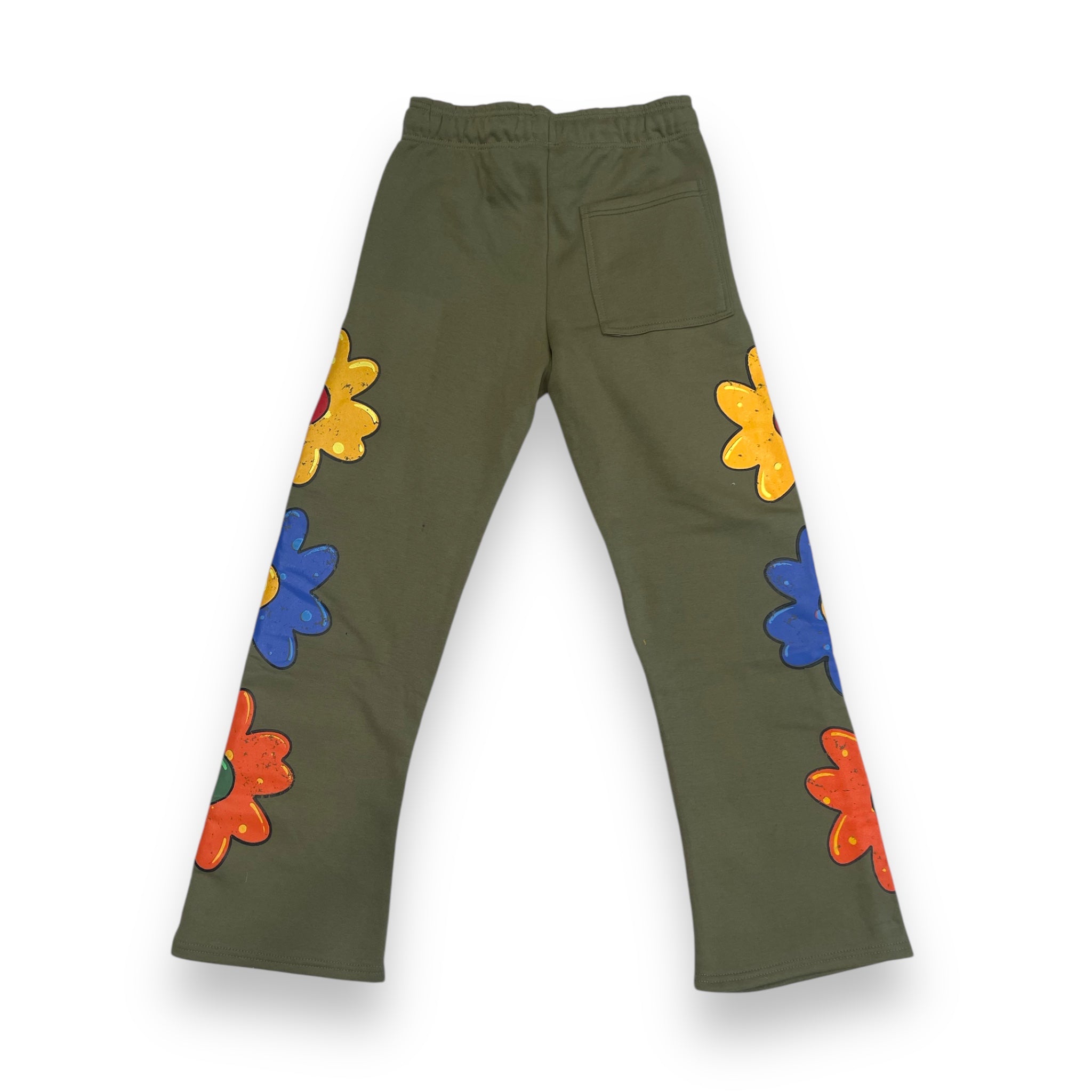 ALONE IN FRANCE "WORLD TOUR" FLARE (OLIVE) JOGGER