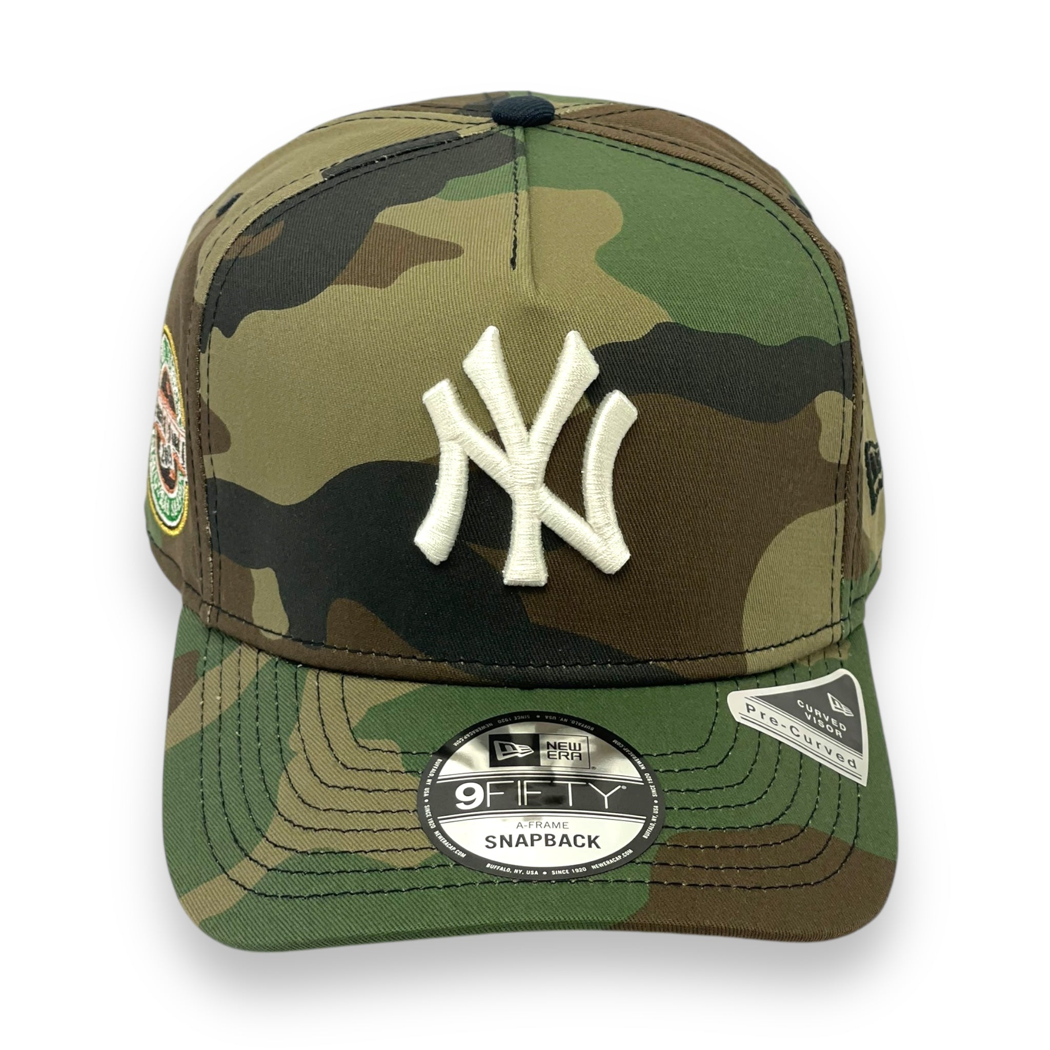 NEW YORK YANKEES (CAMO) (2000 WORLD SERIES) "9FIFTY AFRAME" NEW ERA SNAPBACK