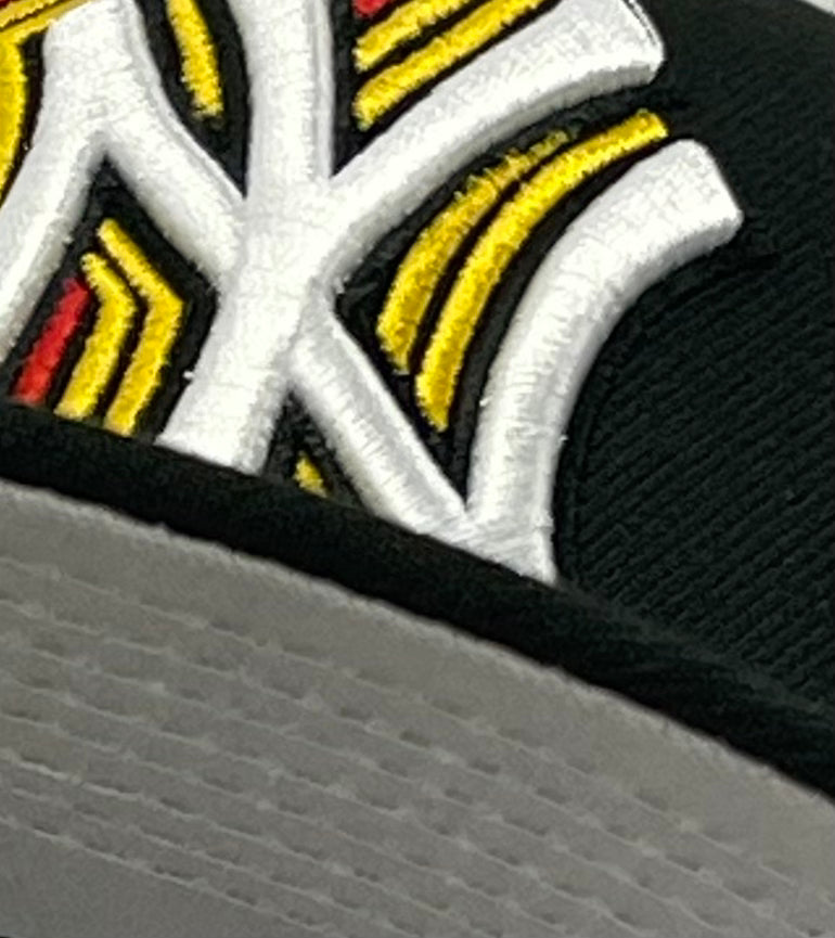 NEW YORK YANKEES (BLACK) (TRIPLE LOGO)"1999 WORLD SERIES" NEW ERA 59FIFTY FITTED