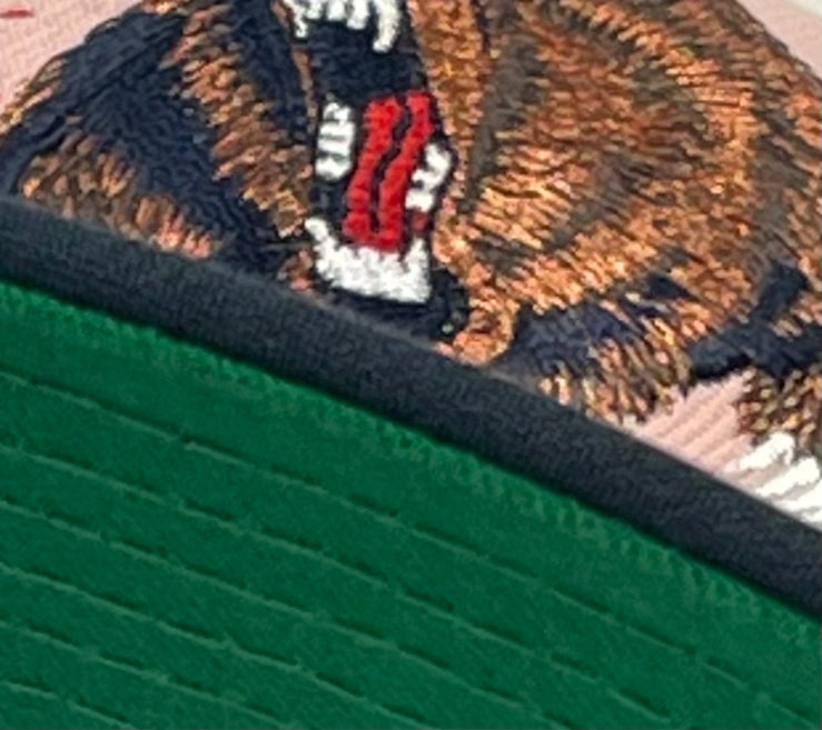 FRESNO GRIZZLIES (PINK) (20TH ANN) NEWERA 59FIFTY FITTED (GREEN UNDERVISOR)