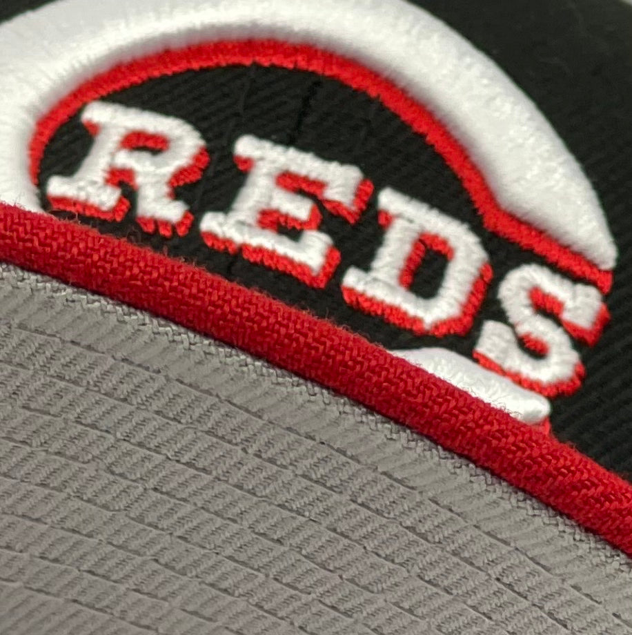 "KIDS" CINCINATTI REDS (BLACK) "25TH ANN '' NEW ERA 9FIFTY SNAPBACK