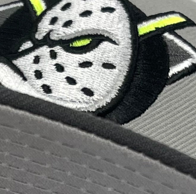 ANAHIEM MIGHTY DUCKS (GREY/VOLT) (1993-1994 INAUGURAL SEASON) NEW ERA 59FIFTY FITTED