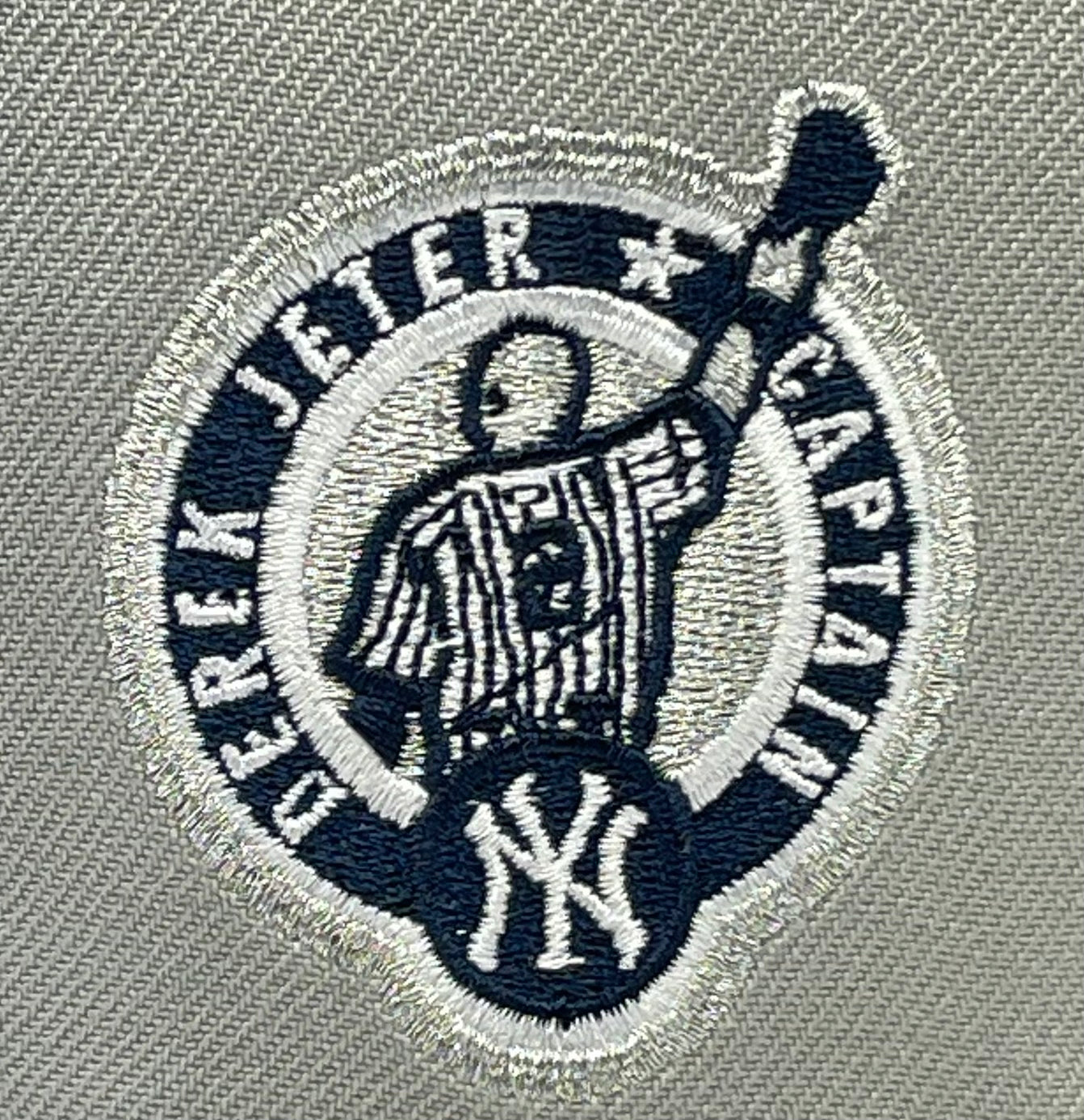 NEW YORK YANKEES (GREY) (DEREK JETER) NEW ERA 59FIFTY FITTED