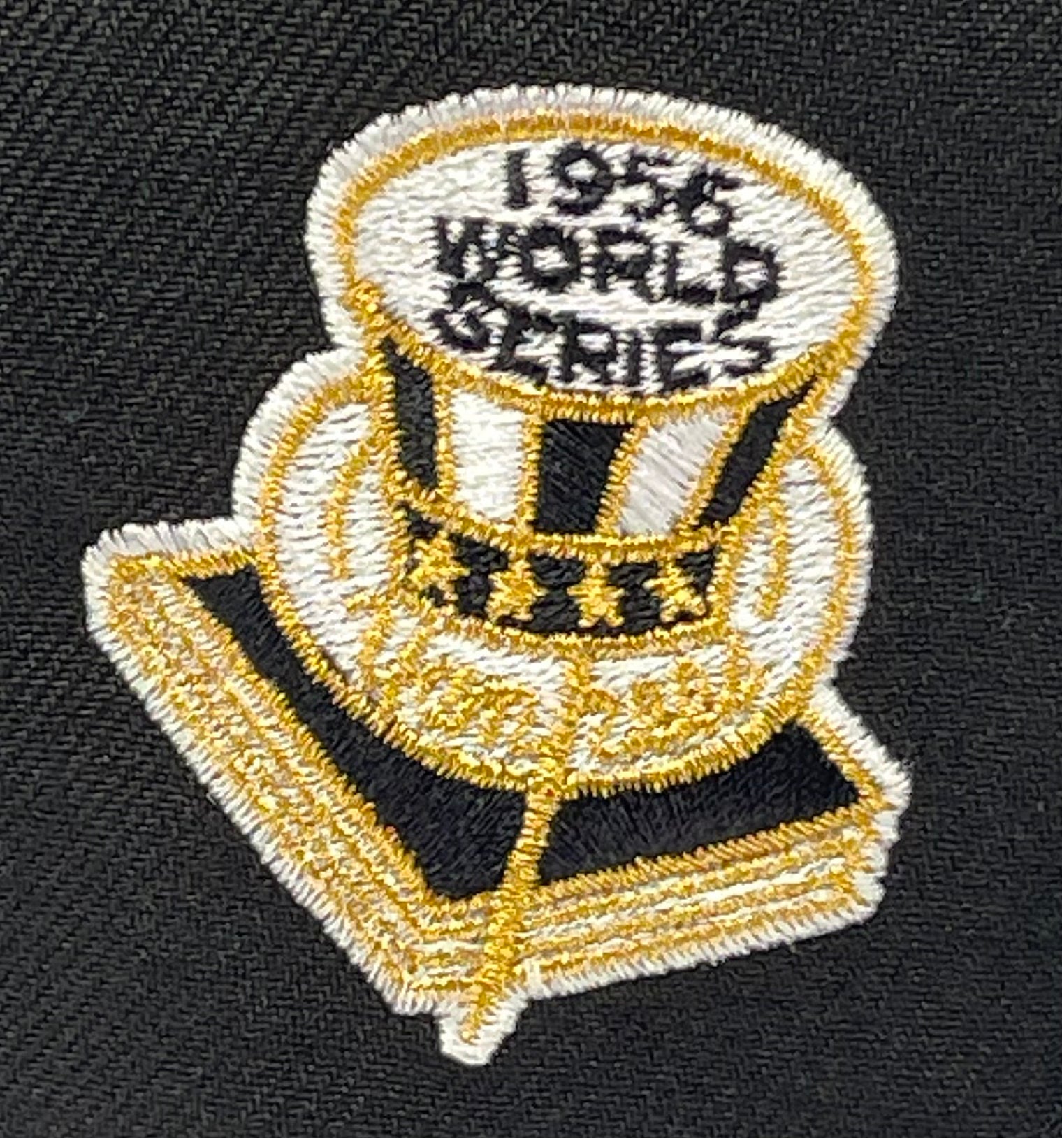 NEW YORK BLACK YANKEES (BLACK/GOLD) "1956 WORLDSERIES" NEW ERA 59FIFTY FITTED