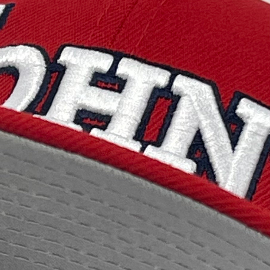 ST. JOHNS REDSTORM (RED) NEW ERA 59FIFTY FITTED (SCRIPT LOGO)