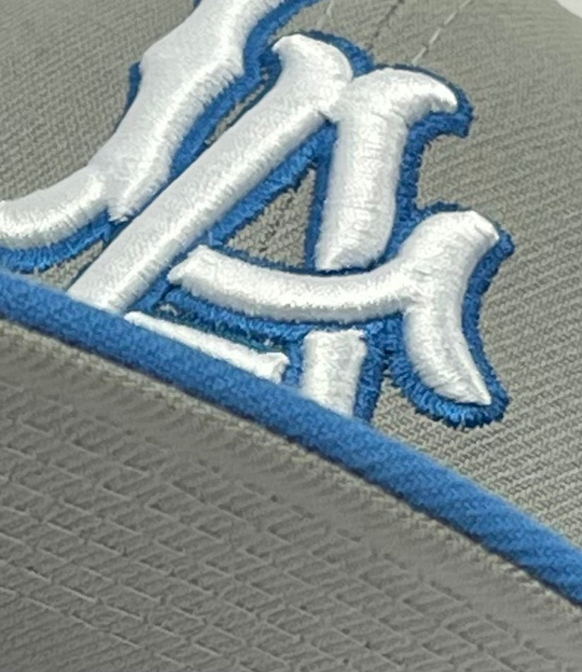 LOS ANGELES ANGELS (GREY) ( 35TH ANN) NEW ERA 59FIFTY FITTED