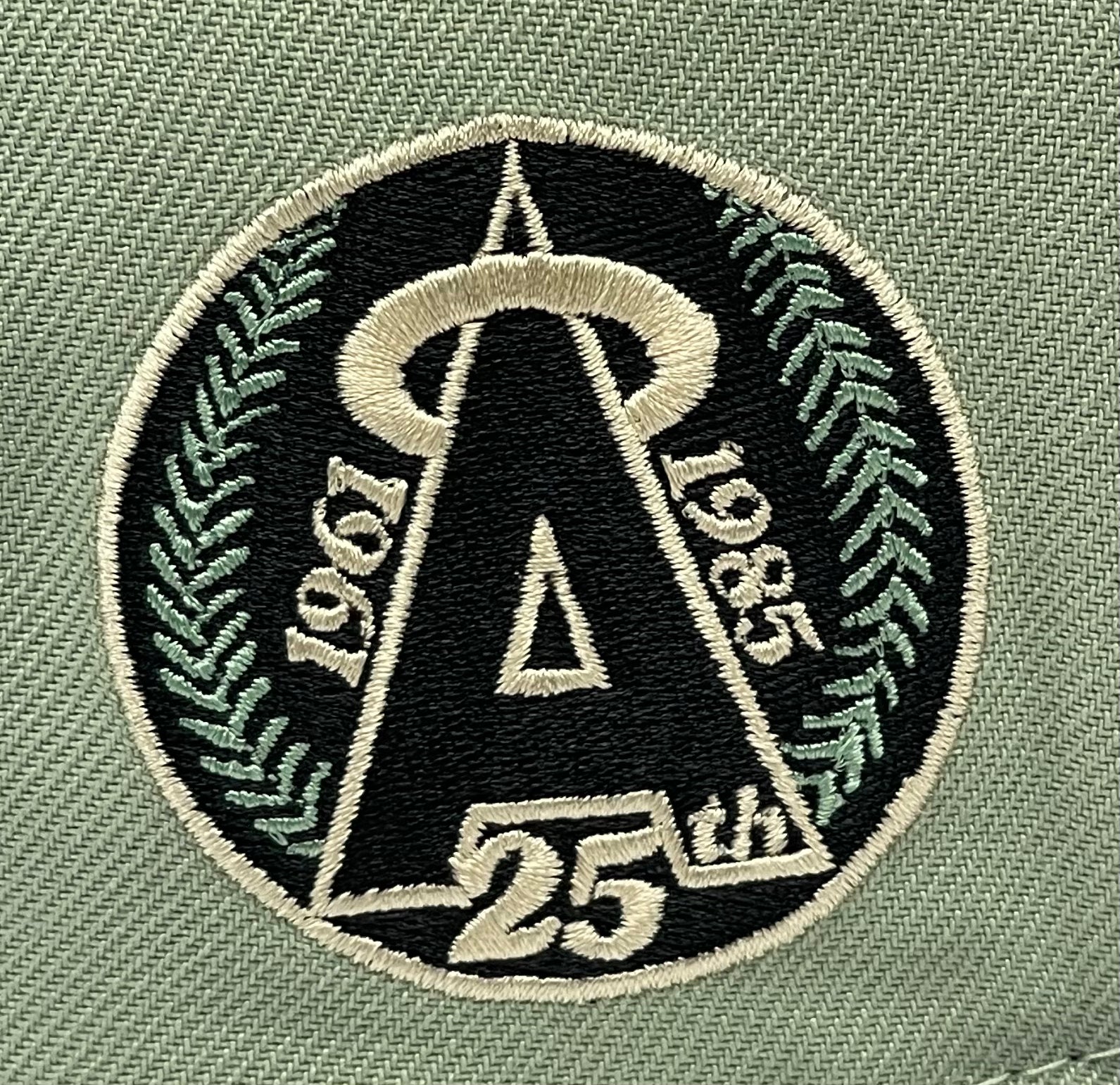 CALIFORNIA ANGELS (EMERALD GREEN) (25TH ANN "1961-1985") NEW ERA 59FIFTY FITTED