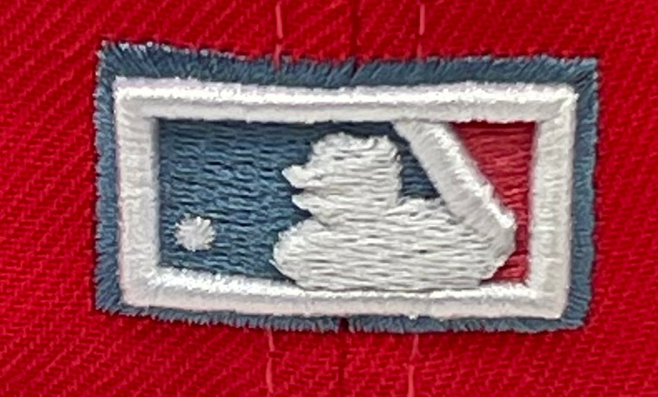 KIDS - ATLANTA BRAVES (INFARED) "1996 WORLDSERIES" NEW ERA 59FIFTY FITTED (SKYBLUE BOTTOM)