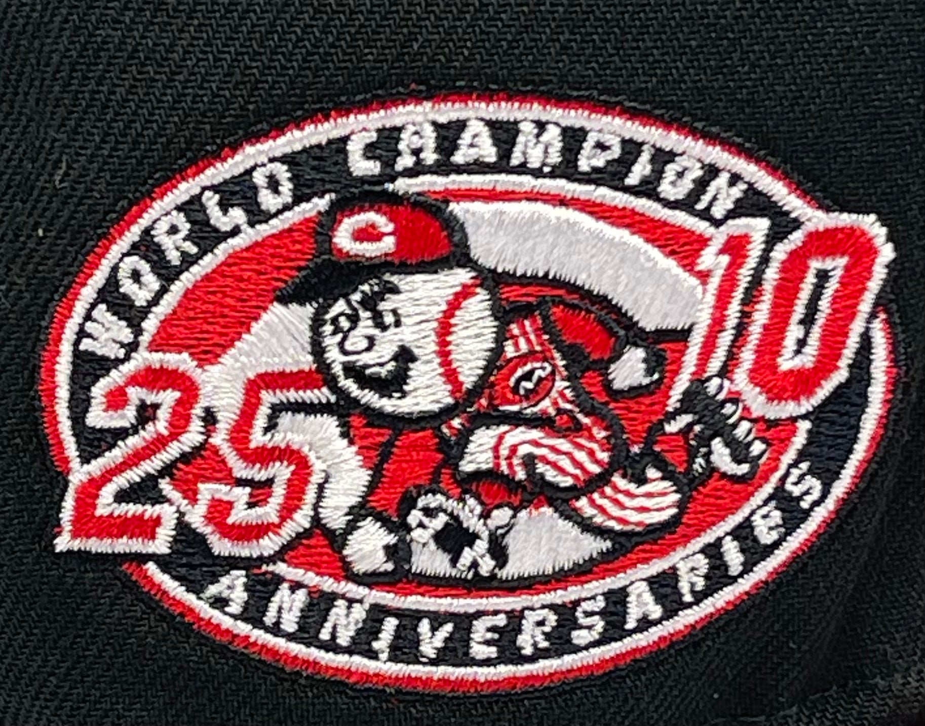 "KIDS" CINCINATTI REDS (BLACK) "25TH ANN '' NEW ERA 9FIFTY SNAPBACK