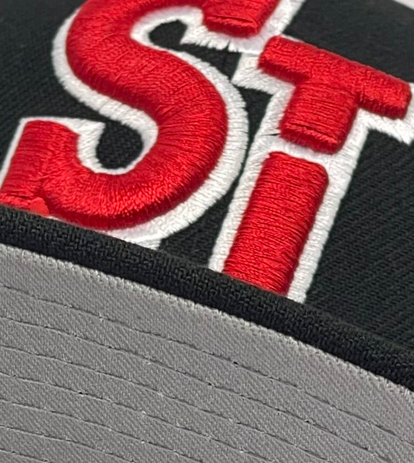 ST. JOHNS REDSTORM (BLACK) NEW ERA 59FIFTY FITTED
