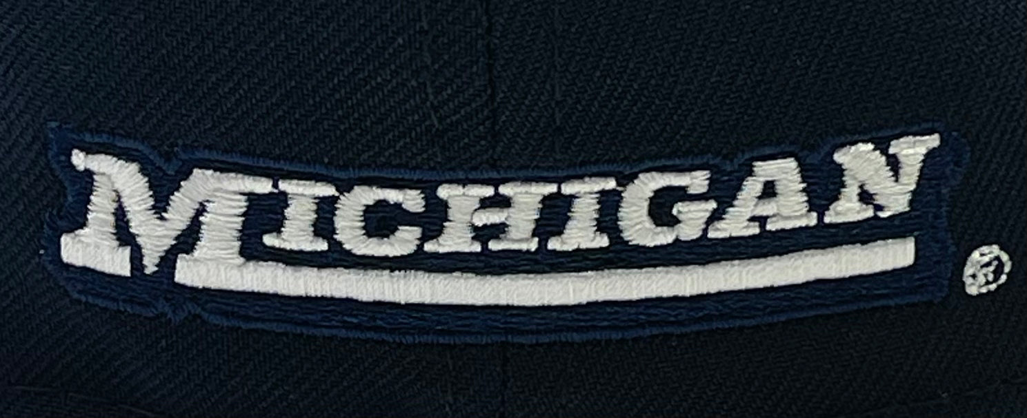 MICHIGAN WOLVERINBES (NAVY)  (1989 NCAA FINAL FOUR) NEW ERA 59FIFTY FITTED