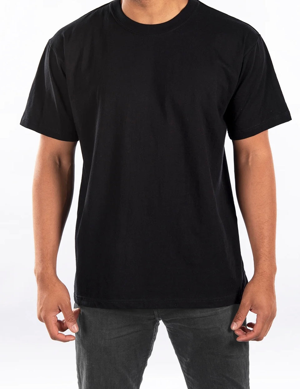 CITY LAB BLACK CREW NECK T-SHIRT