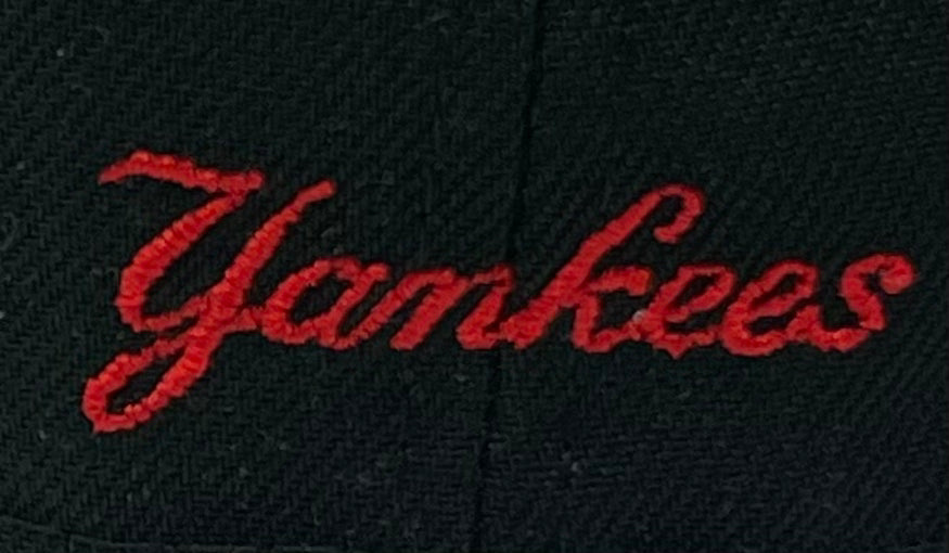 NEW YORK YANKEES (BLK/RED) "Y LOGO" (1996 WS) NEW ERA 59FIFTY FITTED