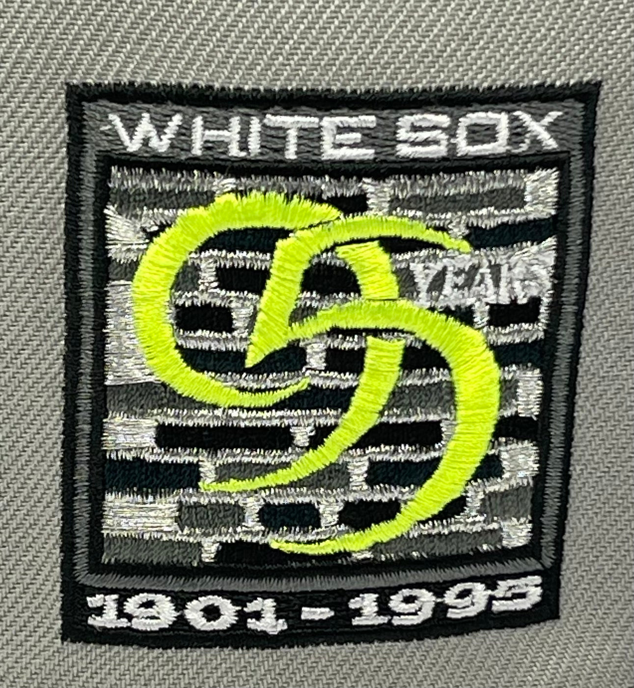 CHICAGO WHITESOX (GREY/VOLT) (95TH ANN) NEW ERA 59FIFTY FITTED